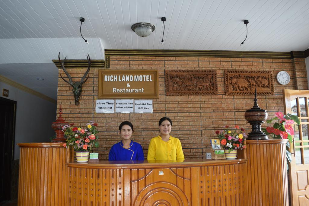 Richland Motel Nyaung Shwe Exterior foto